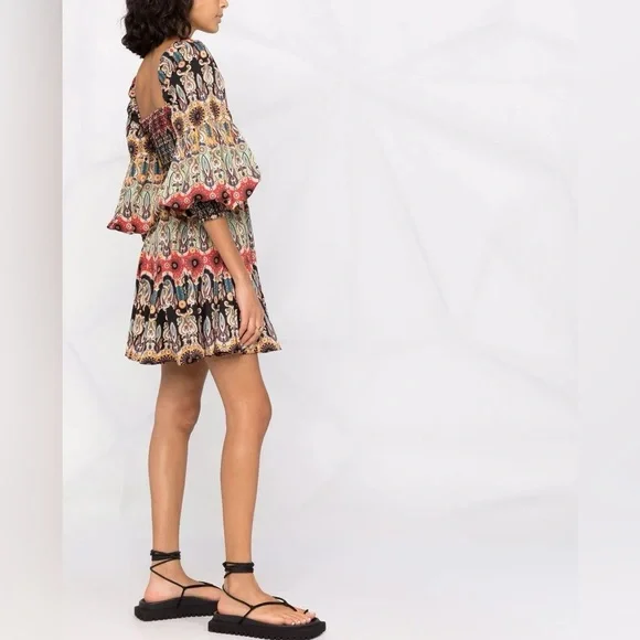 Alice + olivia Julissa Empire Waist Mini Dress - Picture 4 of 12